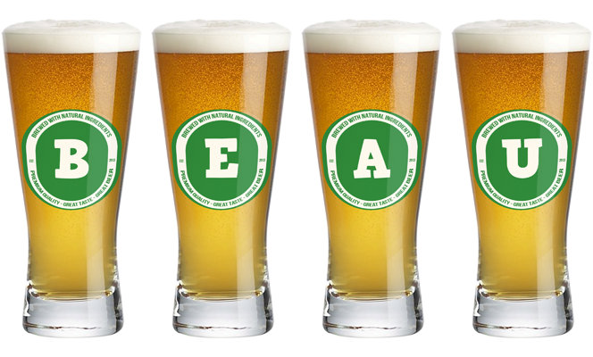 Beau lager logo