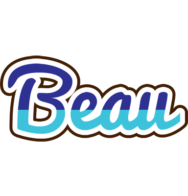 Beau raining logo