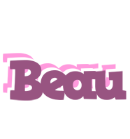 Beau relaxing logo