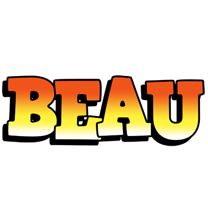 Beau sunset logo