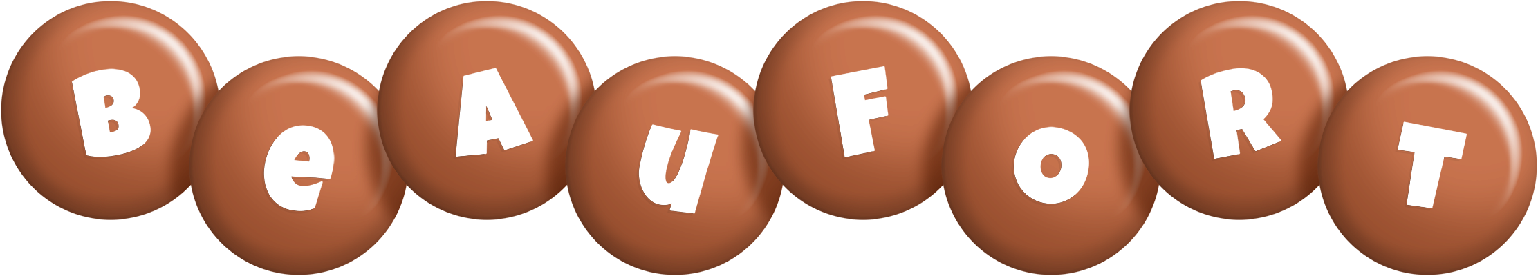 Beaufort candy-brown logo
