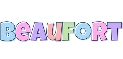 Beaufort pastel logo