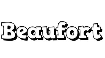 Beaufort snowing logo