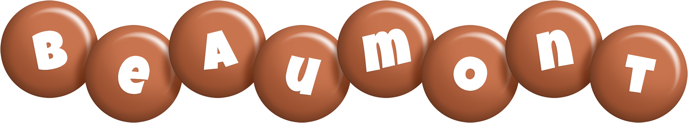 Beaumont candy-brown logo