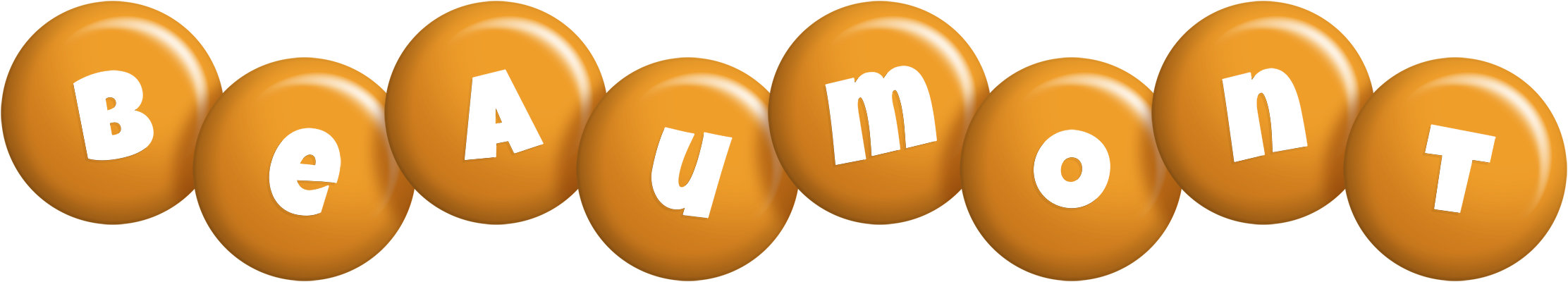 Beaumont candy-orange logo