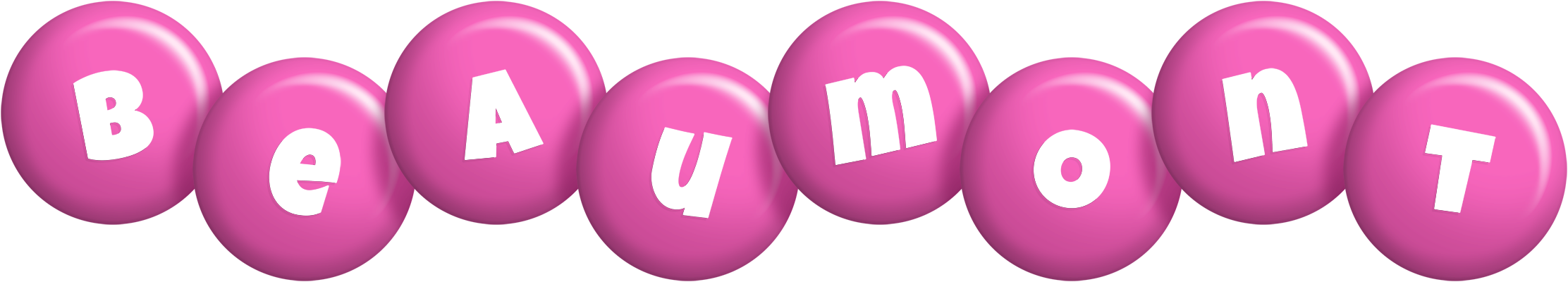 Beaumont candy-pink logo