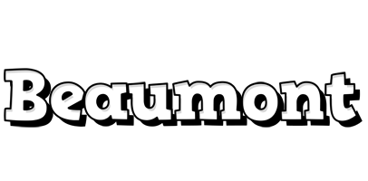 Beaumont snowing logo