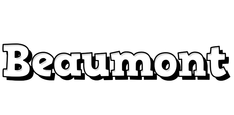 Beaumont snowing logo