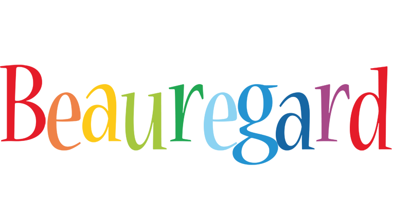 Beauregard birthday logo