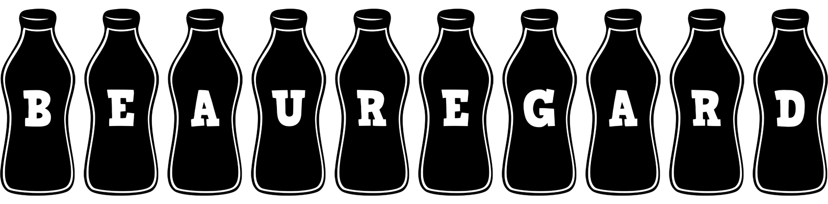 Beauregard bottle logo