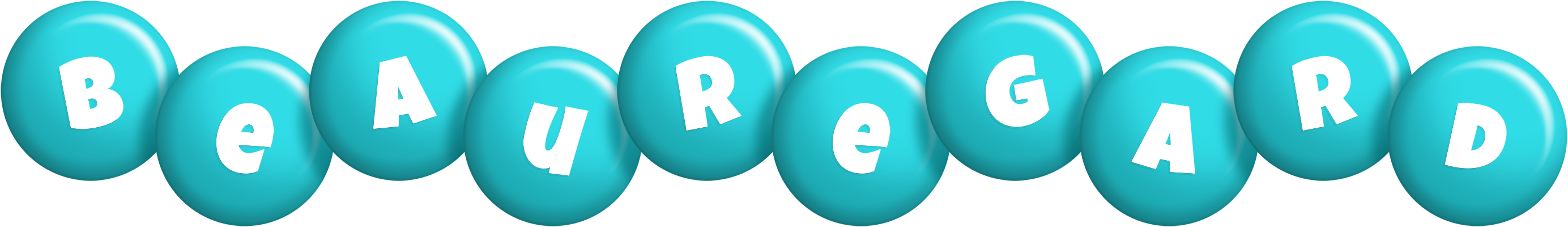 Beauregard candy-azur logo