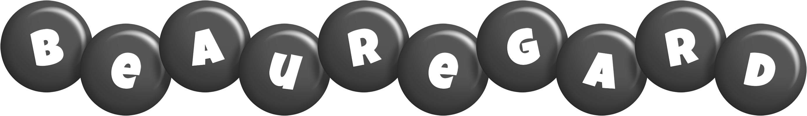 Beauregard candy-black logo