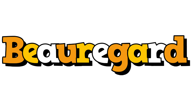 Beauregard cartoon logo