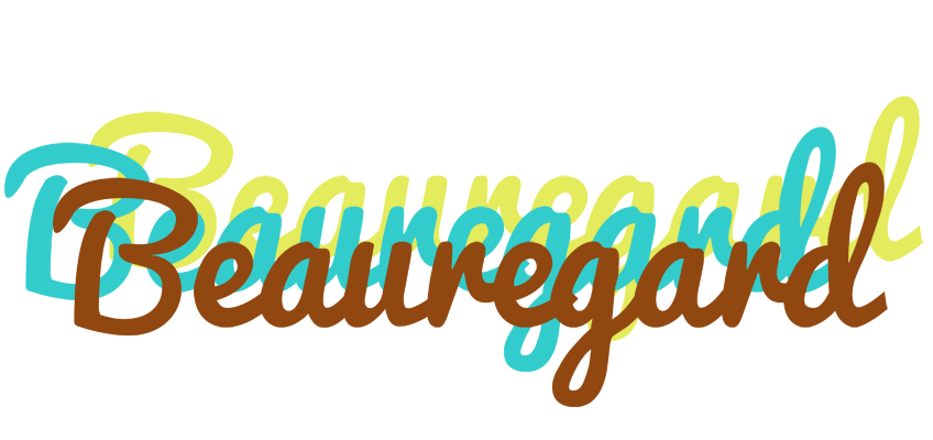 Beauregard cupcake logo