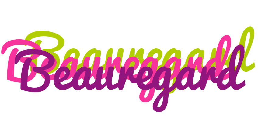 Beauregard flowers logo