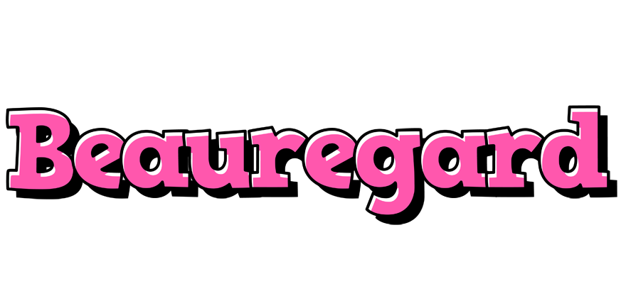 Beauregard girlish logo