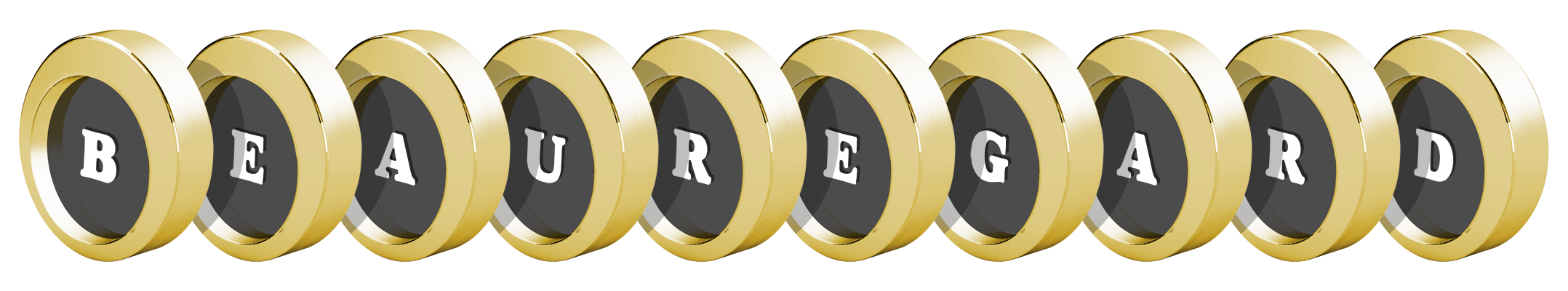 Beauregard gold logo
