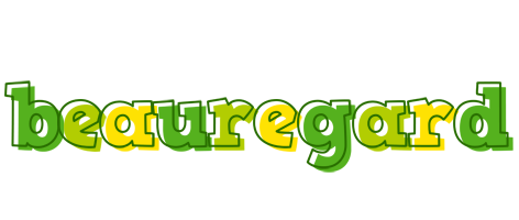 Beauregard juice logo