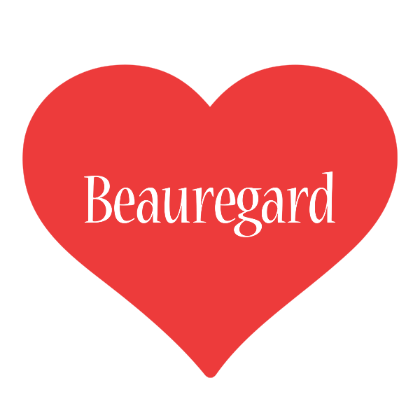Beauregard love logo