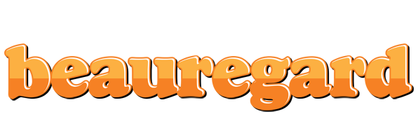 Beauregard orange logo