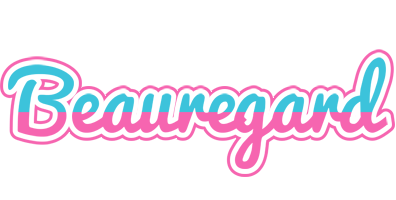 Beauregard woman logo