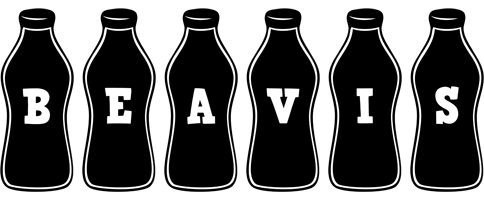 Beavis bottle logo