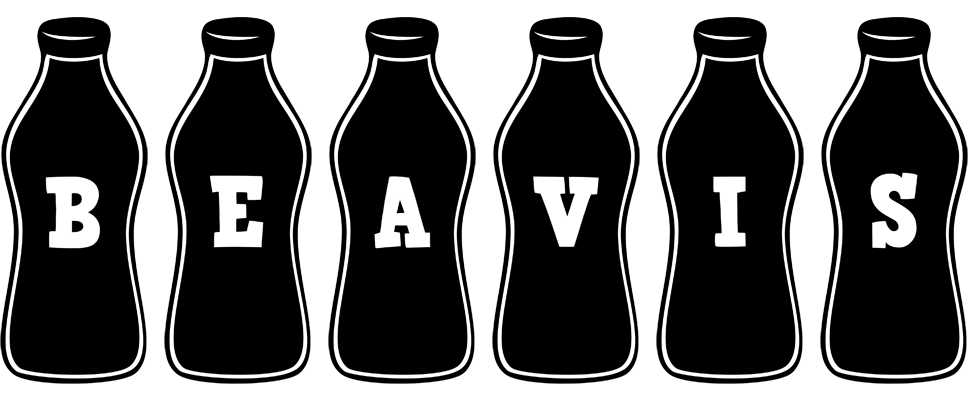 Beavis bottle logo