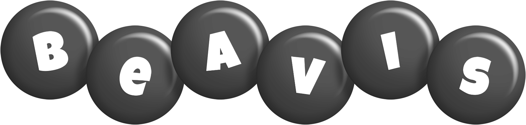 Beavis candy-black logo
