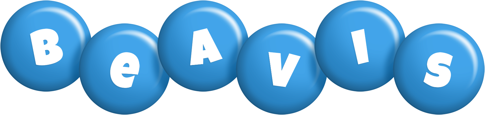 Beavis candy-blue logo