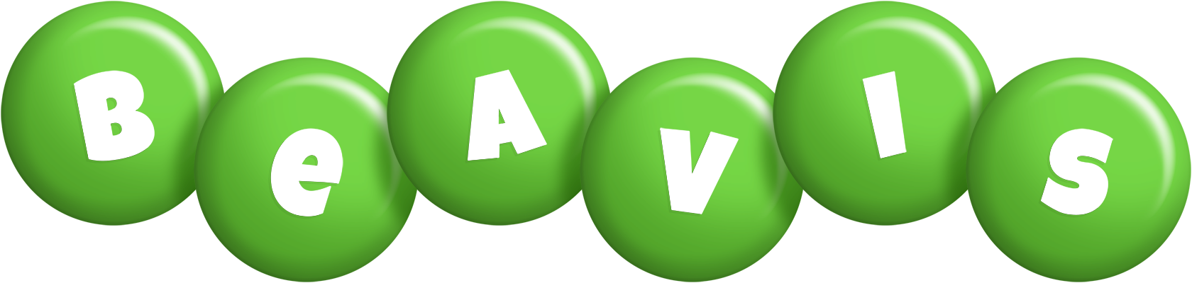 Beavis candy-green logo