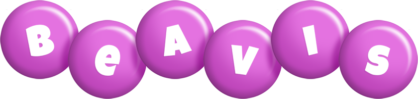 Beavis candy-purple logo