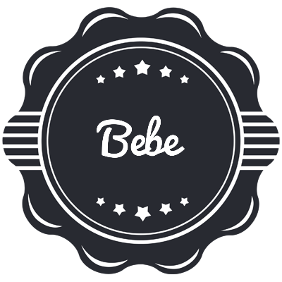 Bebe badge logo
