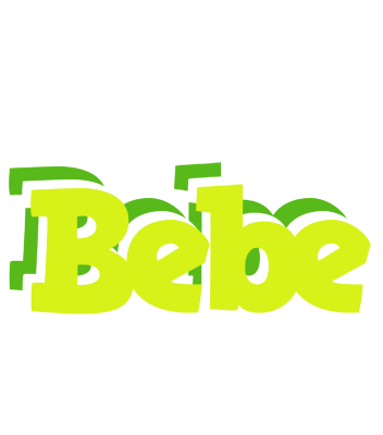 Bebe citrus logo