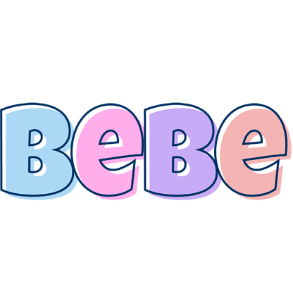 Bebe pastel logo