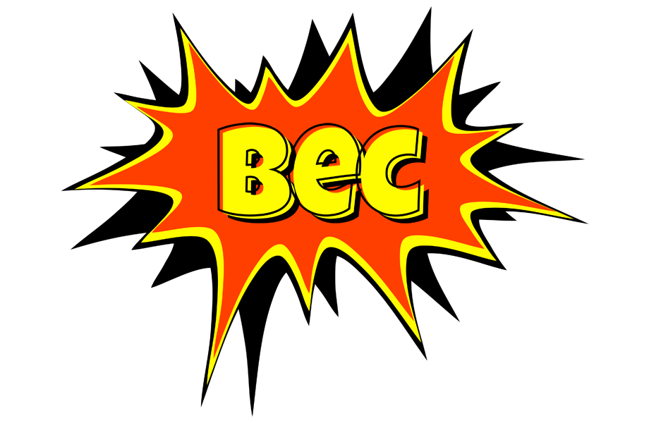Bec bazinga logo