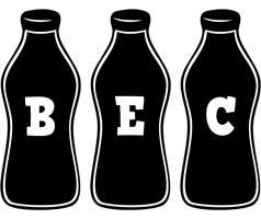 Bec bottle logo