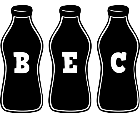 Bec bottle logo