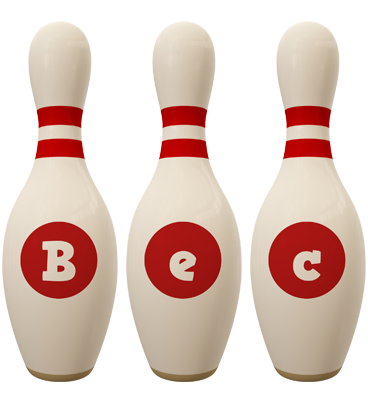 Bec bowling-pin logo