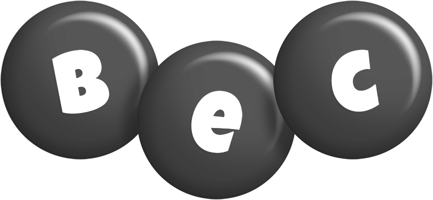 Bec candy-black logo