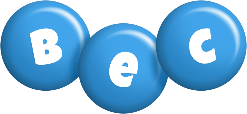 Bec candy-blue logo