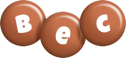 Bec candy-brown logo