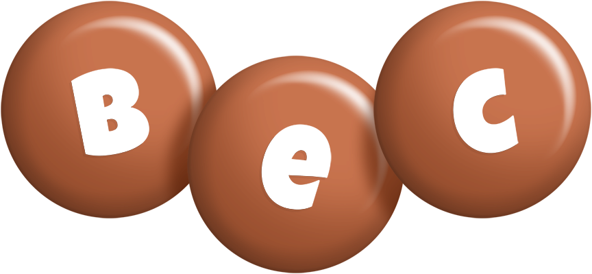 Bec candy-brown logo