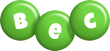 Bec candy-green logo