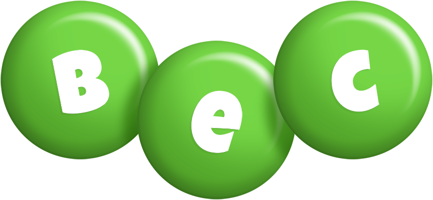 Bec candy-green logo