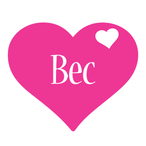 Bec love-heart logo