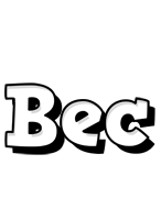 Bec snowing logo