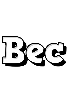 Bec snowing logo