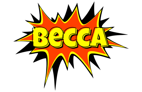 Becca bazinga logo