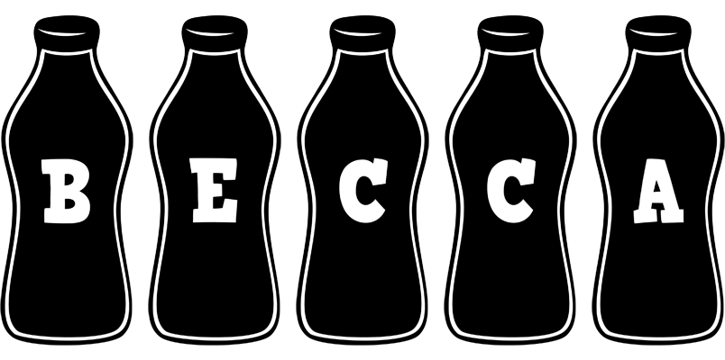 Becca bottle logo