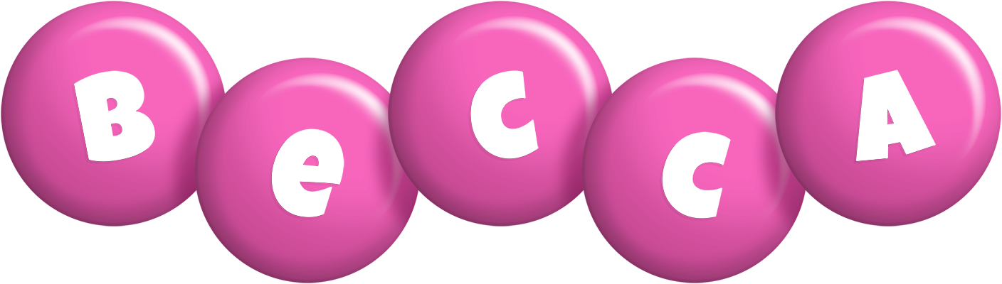 Becca candy-pink logo